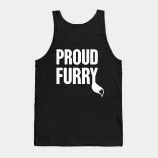 Funny Anthro Furry Fandom Fursuit Con Gift Tank Top